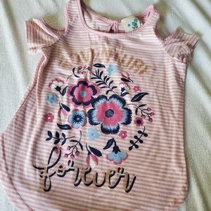 Girls Flowery shirt